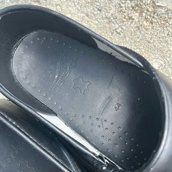 Dansko Leather Comfort Clogs - Picture 3 of 5